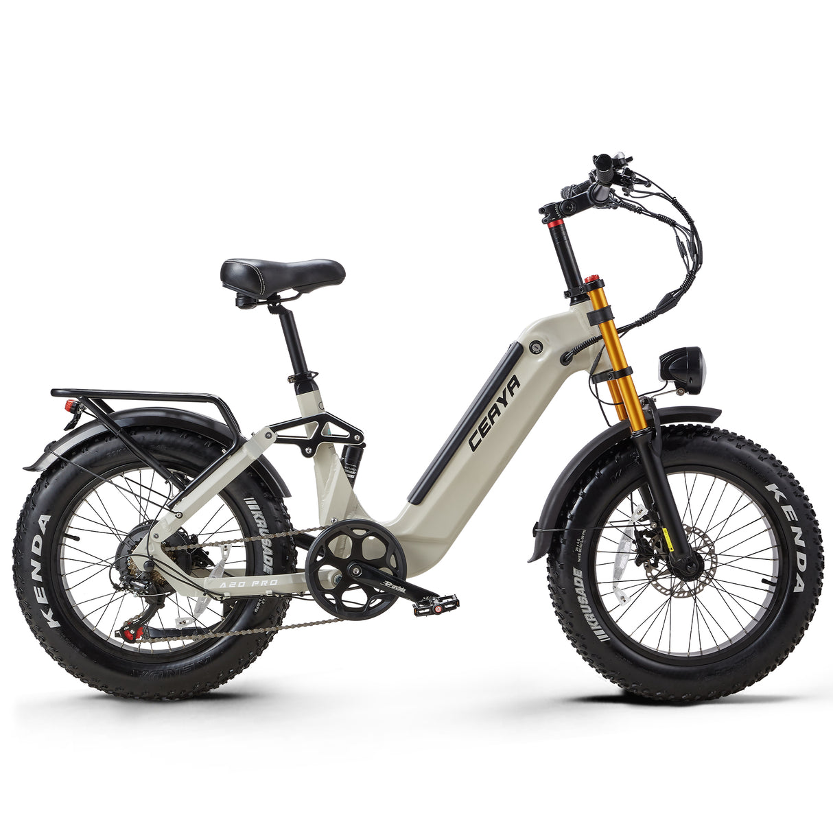 CEAYA A20 Pro 20" Fat Tire Elektro-All-Terrain-Bike 500W Motor 48V 20Ah Batterie