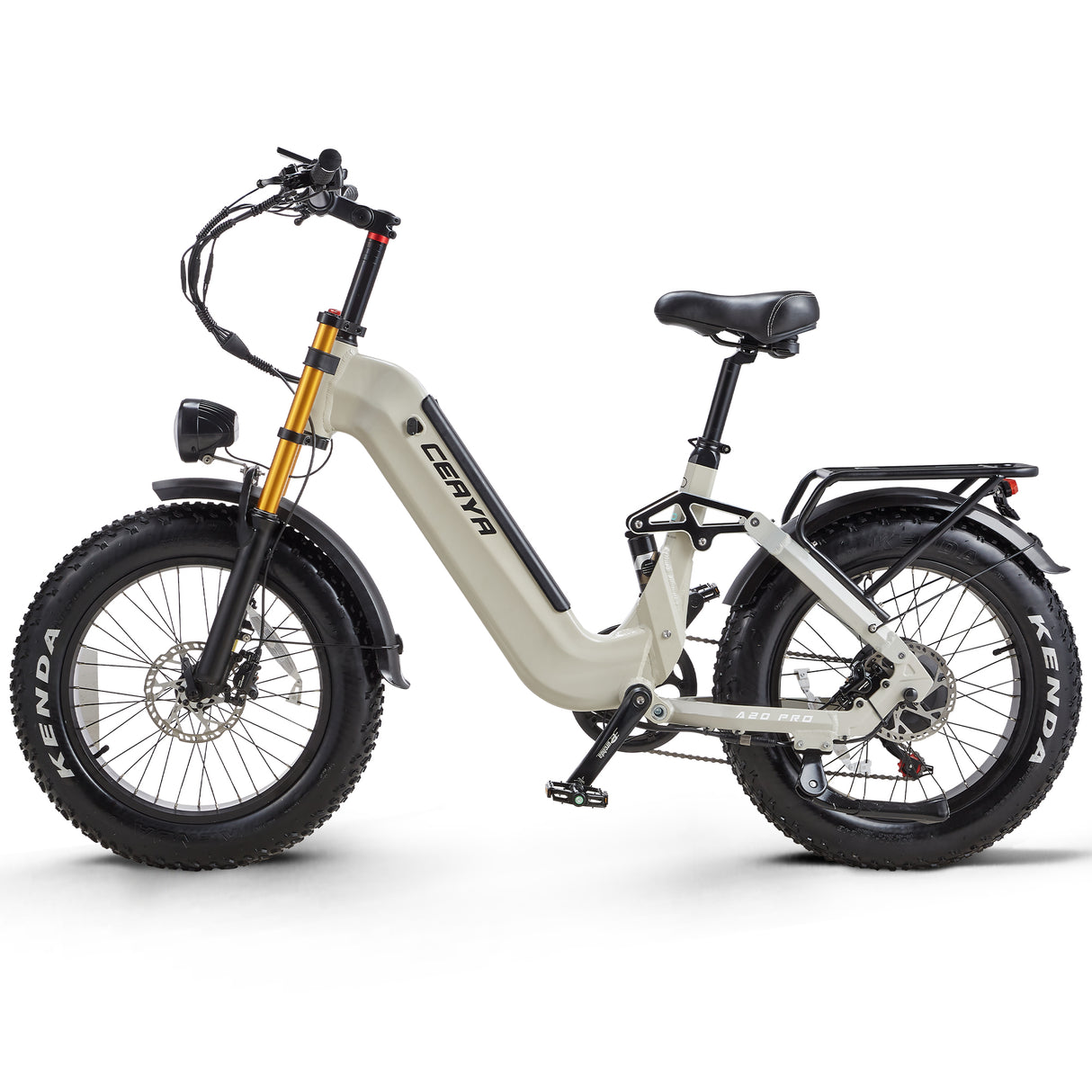 CEAYA A20 Pro 20" Fat Tire Elektro-All-Terrain-Bike 500W Motor 48V 20Ah Batterie
