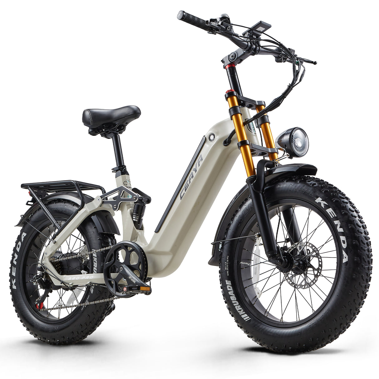CEAYA A20 Pro 20" Fat Tire Elektro-All-Terrain-Bike 500W Motor 48V 20Ah Batterie