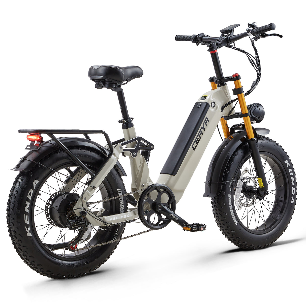 CEAYA A20 Pro 20" Fat Tire Elektro-All-Terrain-Bike 500W Motor 48V 20Ah Batterie