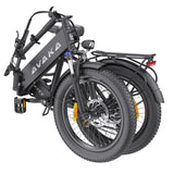 AVAKA K300 20" Zusammenklappbares elektrisches Citybike 350W Motor 36V 16Ah Batterie