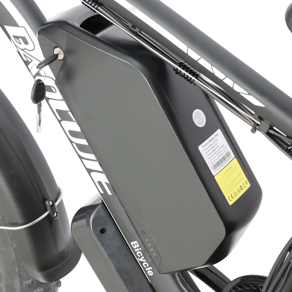 BAOLUJIE DP-2602 26" Fatbike-Elektrofahrrad 2000W Motor 48V 23Ah Batterie