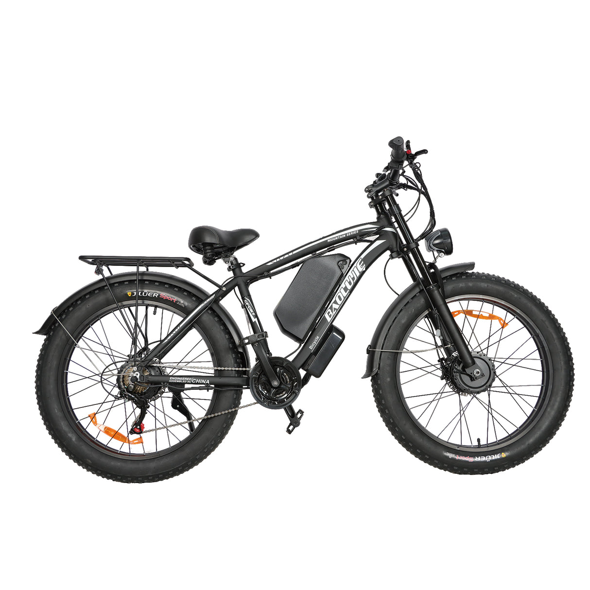 BAOLUJIE DP-2602 26" Fatbike-Elektrofahrrad 2000W Motor 48V 23Ah Batterie