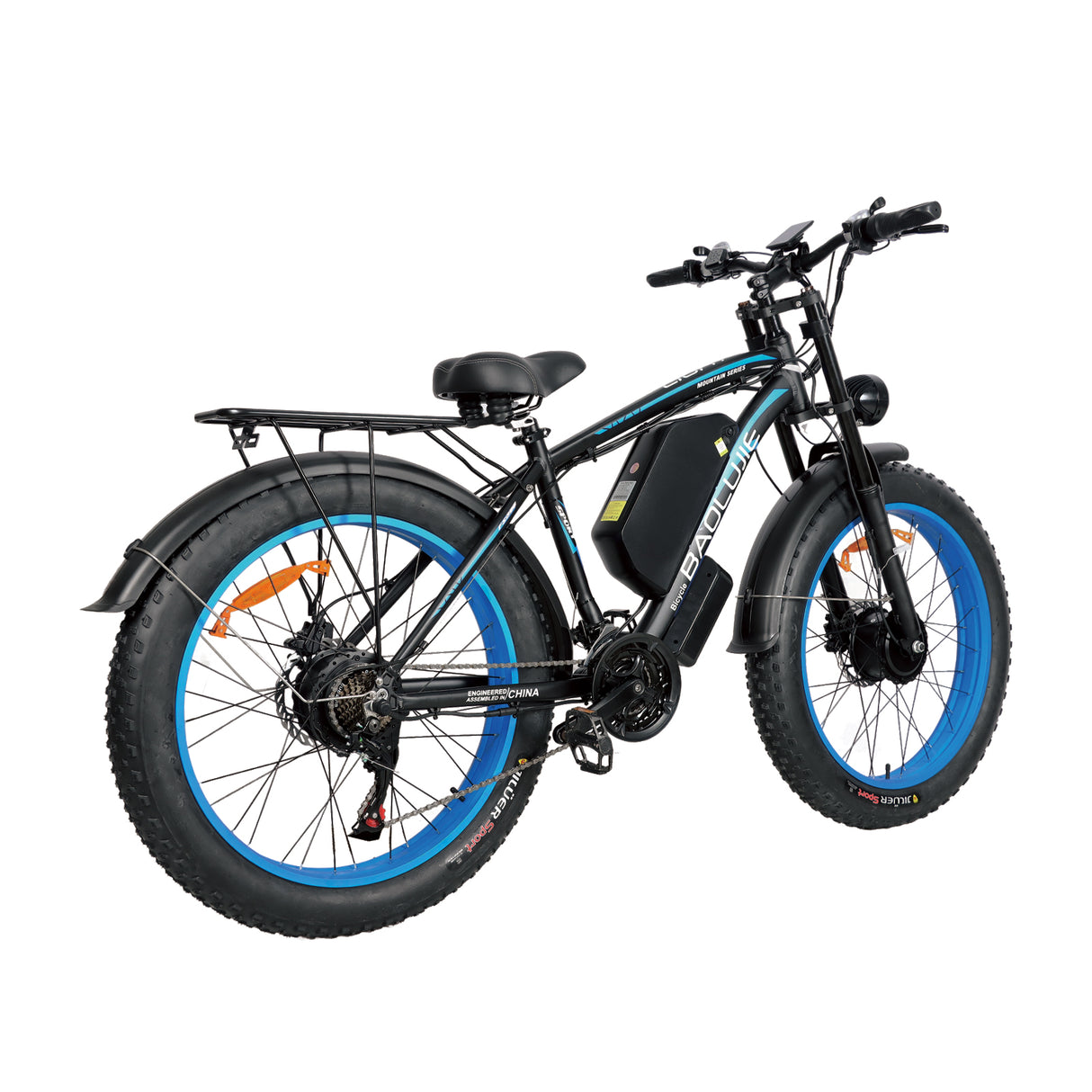BAOLUJIE DP-2602 26" Fatbike-Elektrofahrrad 2000W Motor 48V 23Ah Batterie