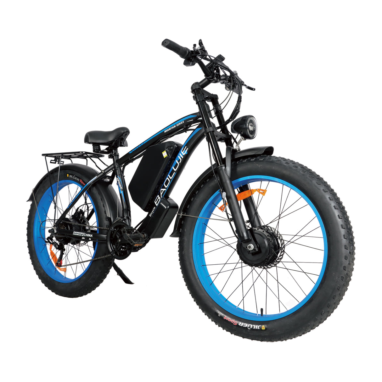 BAOLUJIE DP-2602 26" Fatbike-Elektrofahrrad 2000W Motor 48V 23Ah Batterie