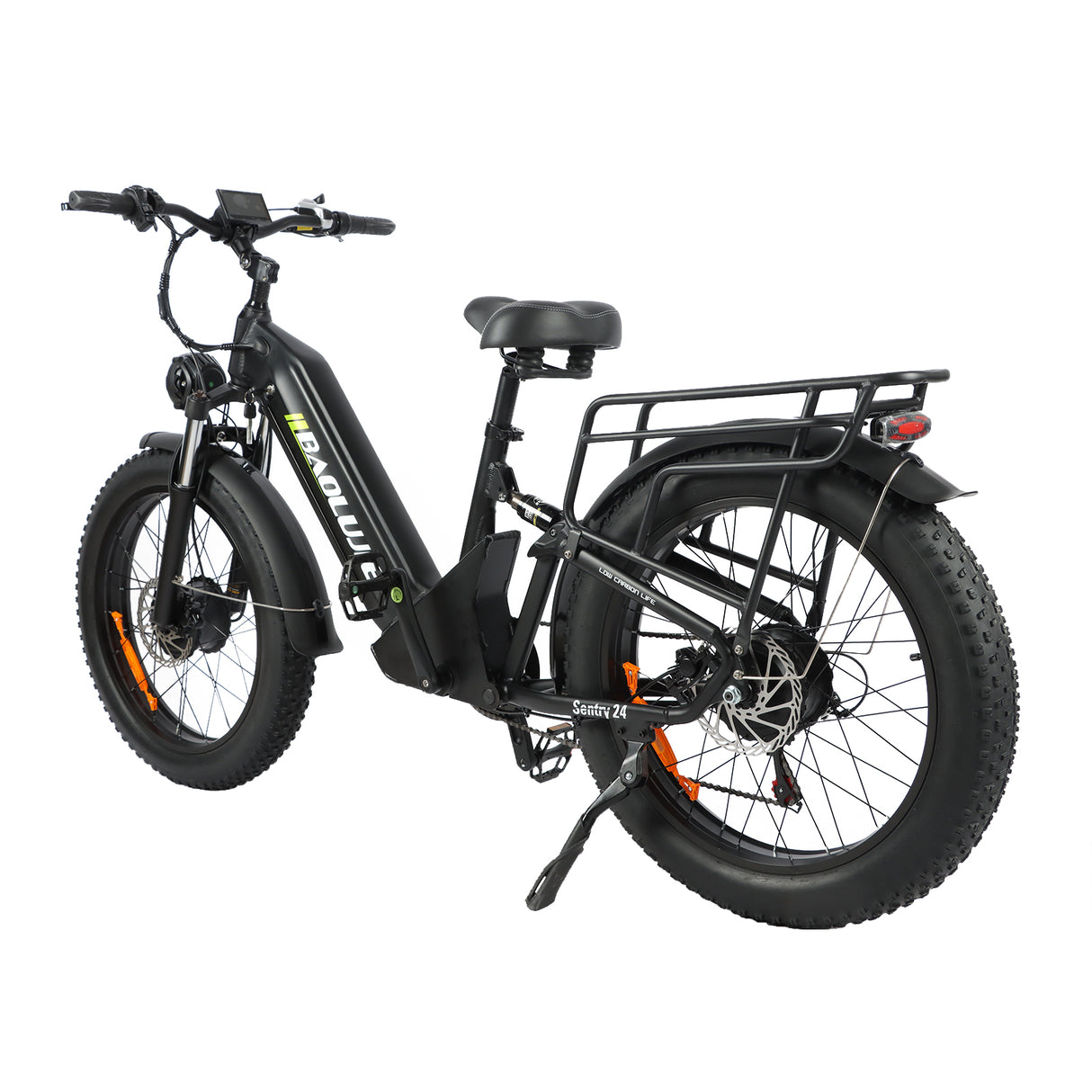 BAOLUJIE P7 2401 24" Tiefeinsteiger-Elektrofahrrad 2000W Motor 48V 20Ah Batterie