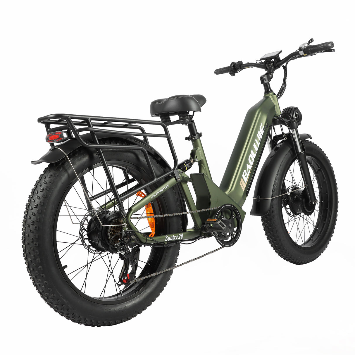 BAOLUJIE P7 2401 24" Tiefeinsteiger-Elektrofahrrad 2000W Motor 48V 20Ah Batterie