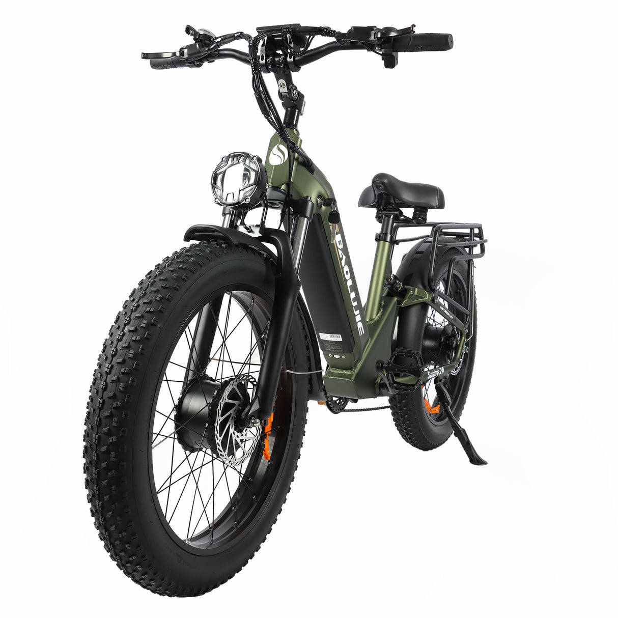 BAOLUJIE P7 2401 24" Tiefeinsteiger-Elektrofahrrad 2000W Motor 48V 20Ah Batterie