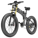 BEZIOR X-PLUS 26" Fat Tire Elektro-Faltrad 1500W Motor 48V 17,5Ah Batterie