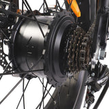 BEZIOR XF001 20" Fat Tires Retro elektrisches All-Terrain-Fahrrad 1000W Motor 48V 12,5Ah Batterie