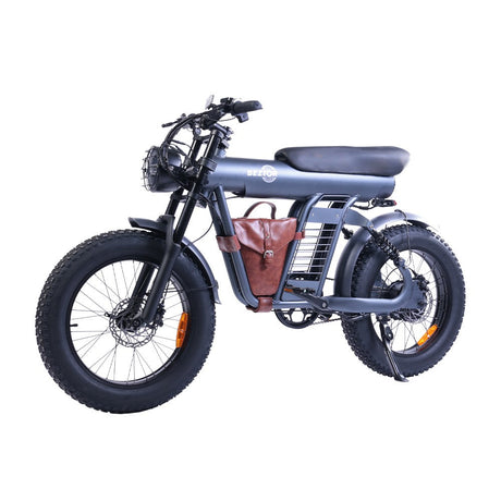 BEZIOR XF006 20" Retro Elektro-Mountainbike 1200W Motor 48V 23,2Ah Batterie