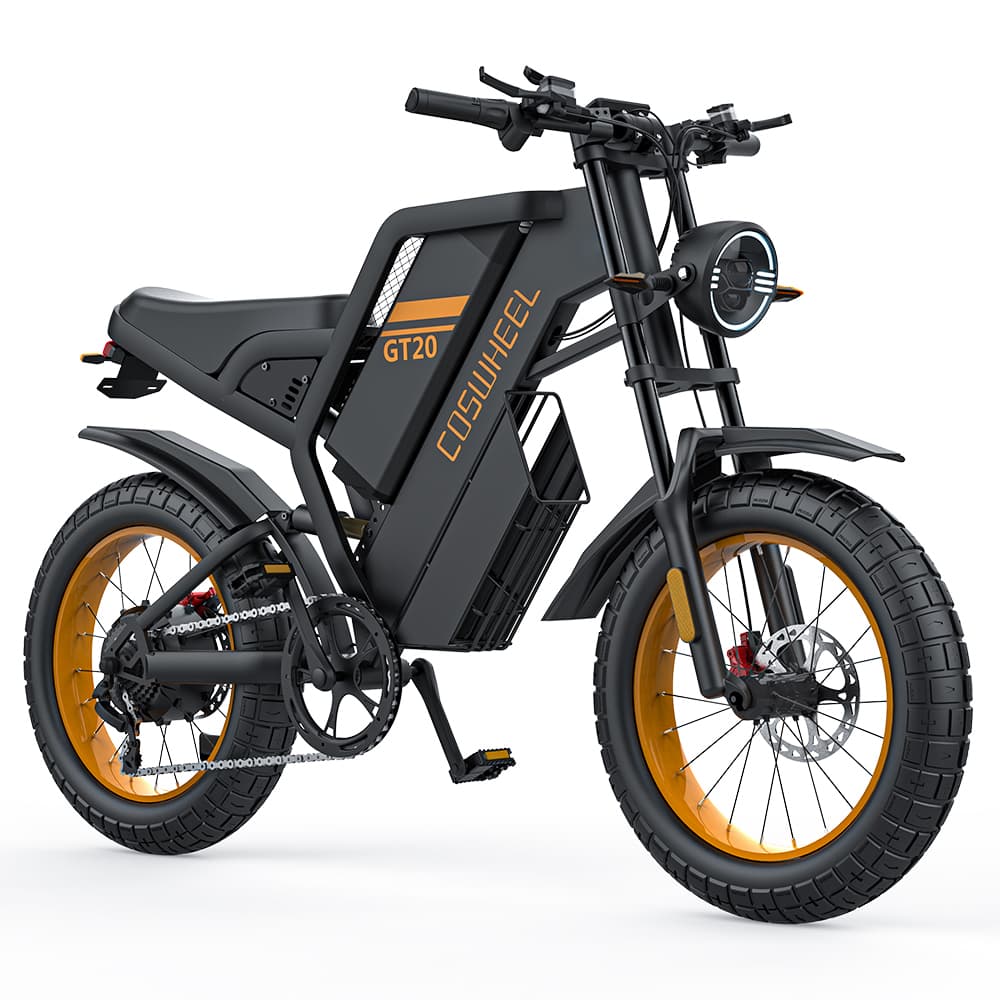 COSWHEEL GT20 20" Elektro-Dirt-Bike 1000W Motor 48V 25Ah Batterie