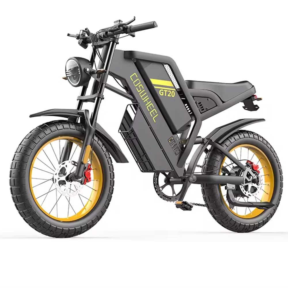 COSWHEEL GT20 20" Elektro-Dirt-Bike 1000W Motor 48V 25Ah Batterie