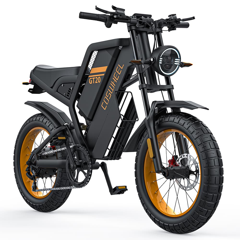 COSWHEEL GT20 20" Elektro-Dirt-Bike 1000W Motor 48V 25Ah Batterie