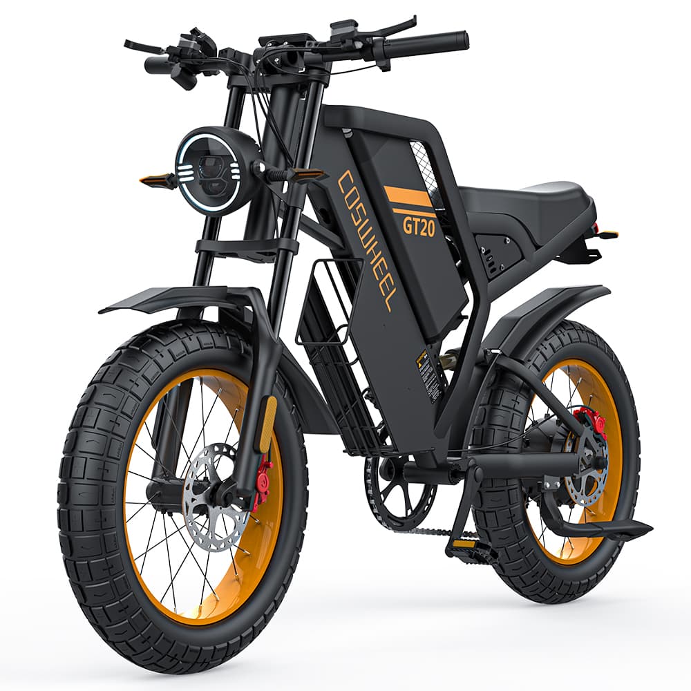 COSWHEEL GT20 20" Elektro-Dirt-Bike 1000W Motor 48V 25Ah Batterie