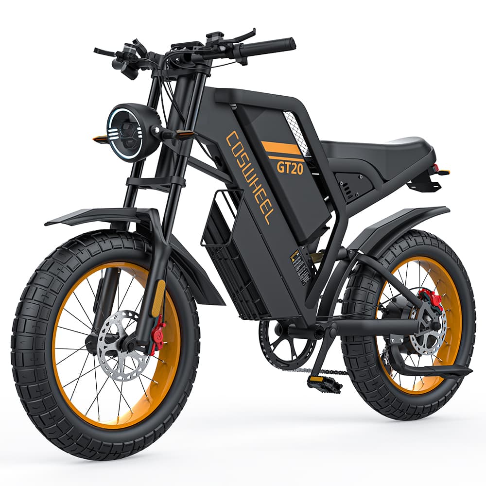 COSWHEEL GT20 20" Elektro-Dirt-Bike 1000W Motor 48V 25Ah Batterie