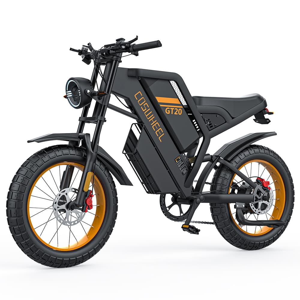 COSWHEEL GT20 20" Elektro-Dirt-Bike 1000W Motor 48V 25Ah Batterie