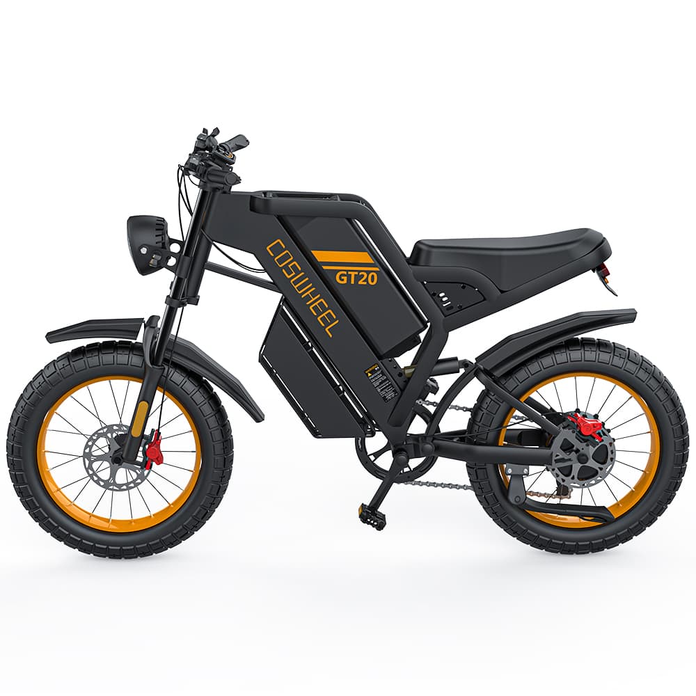 COSWHEEL GT20 20" Elektro-Dirt-Bike 1000W Motor 48V 25Ah Batterie