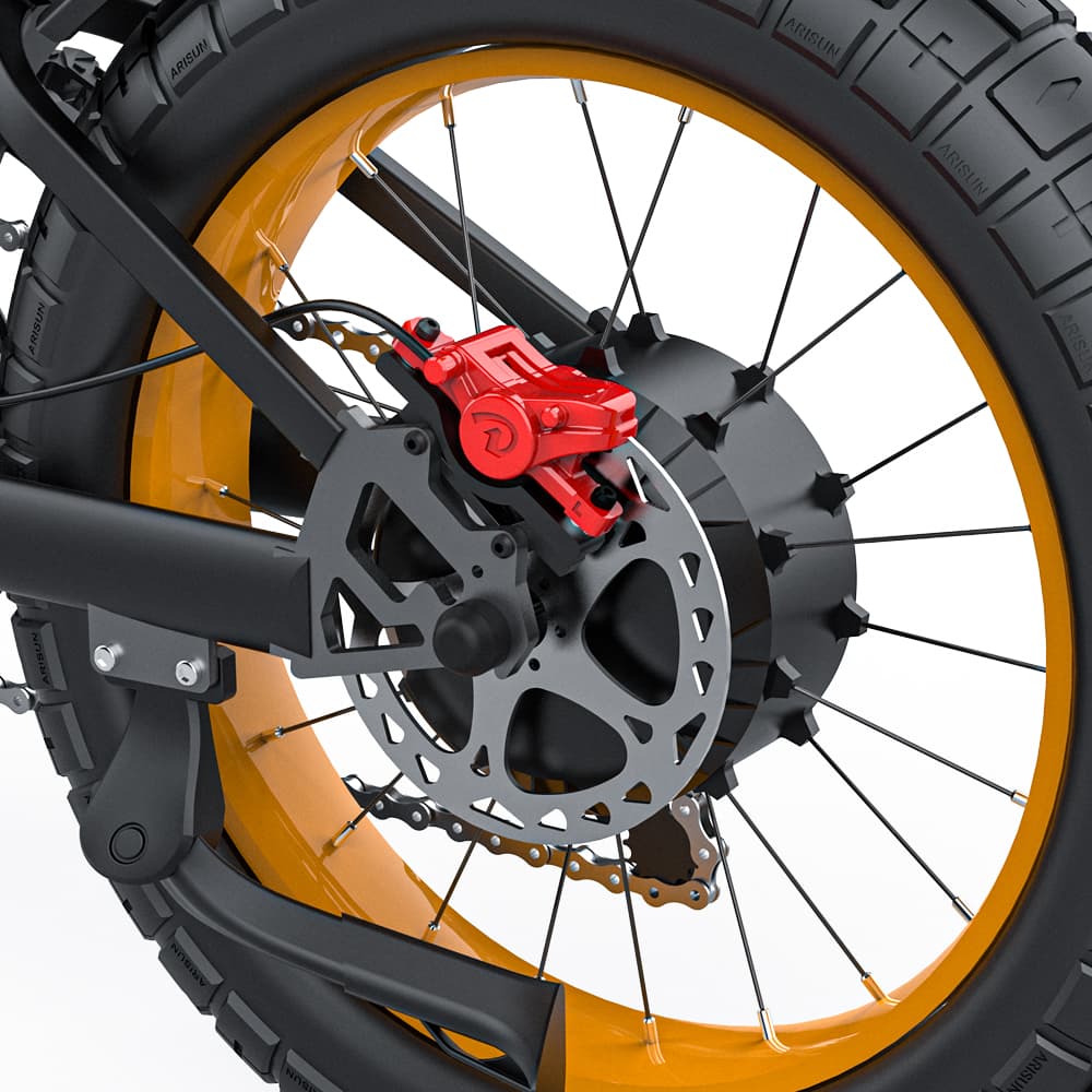 COSWHEEL GT20 20" Elektro-Dirt-Bike 1000W Motor 48V 25Ah Batterie