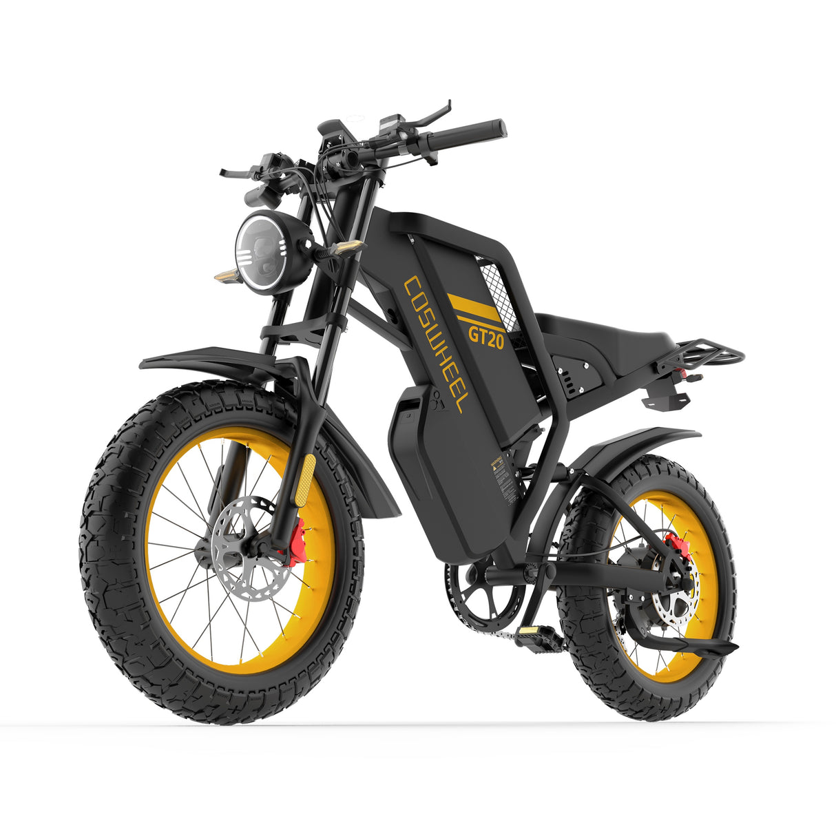 COSWHEEL GT20 Max 20" Elektro-Dirt-Bike 1500W Motor 60V 40Ah Batterie