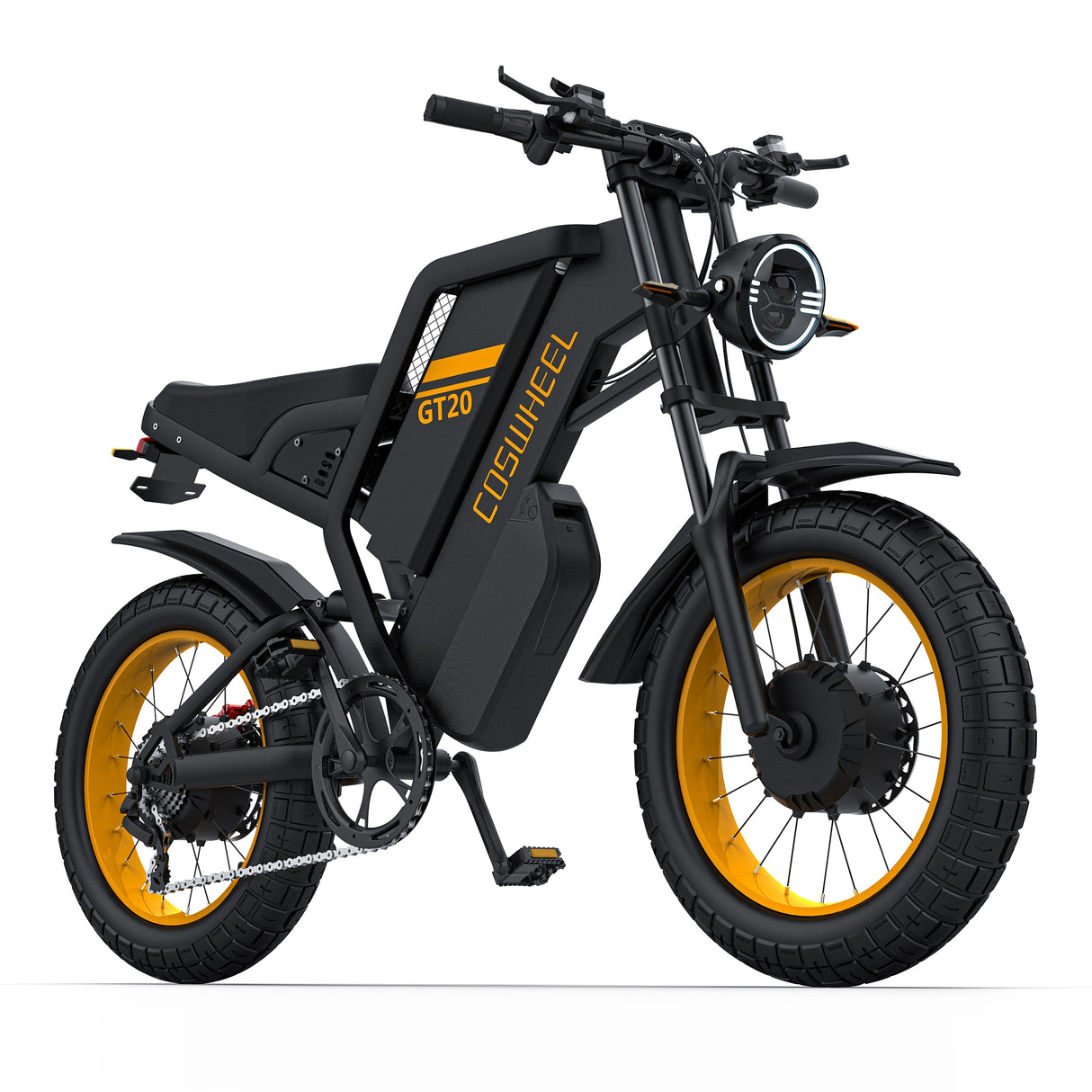 COSWHEEL GT20 Pro 20" Elektro-Dirt-Bike 1000W*2 Dual-Motoren 48V 40Ah Batterie