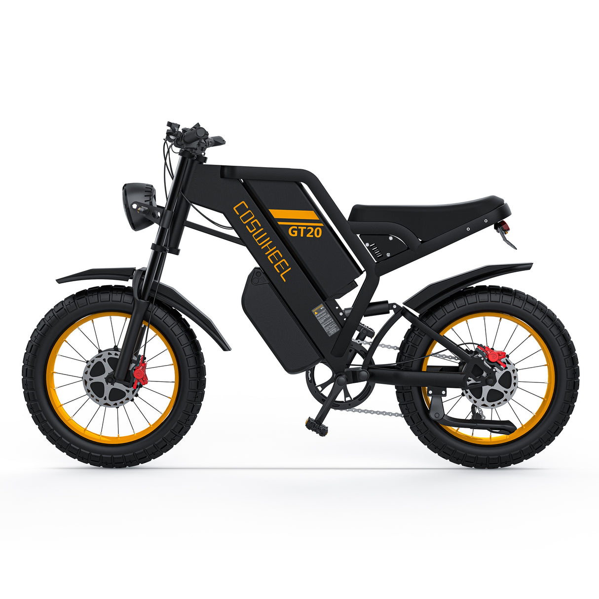 COSWHEEL GT20 Pro 20" Elektro-Dirt-Bike 1000W*2 Dual-Motoren 48V 40Ah Batterie
