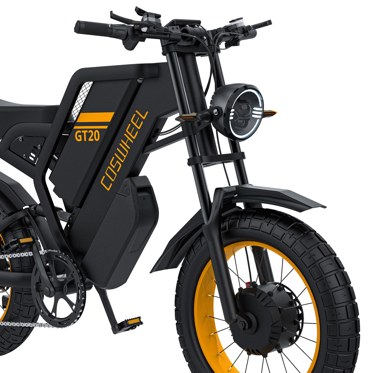 COSWHEEL GT20 Pro 20" Elektro-Dirt-Bike 1000W*2 Dual-Motoren 48V 40Ah Batterie