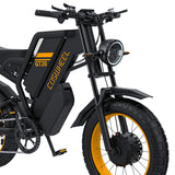 COSWHEEL GT20 Pro 20" Elektro-Dirt-Bike 1000W*2 Dual-Motoren 48V 40Ah Batterie