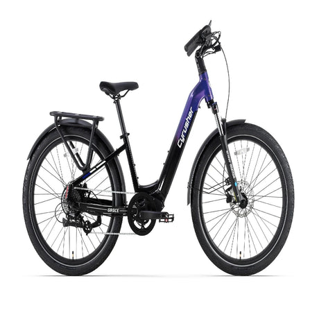 CYRUSHER Grace 27,5“ City-Elektrofahrrad – 250W Motor, 48V 15Ah Batterie