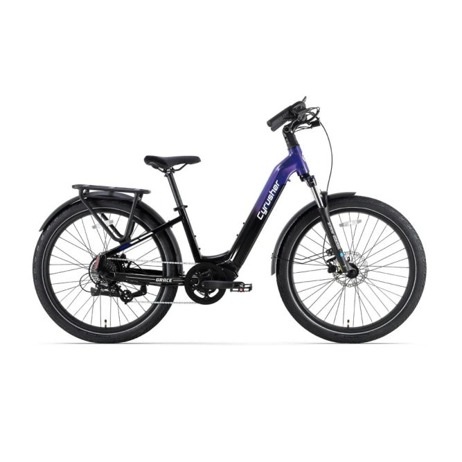 CYRUSHER Grace 27,5“ City Elektrofahrrad 250W Motor 48V 15Ah Batterie