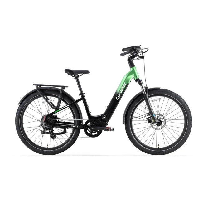 CYRUSHER Grace 27,5“ City Elektrofahrrad 250W Motor 48V 15Ah Batterie