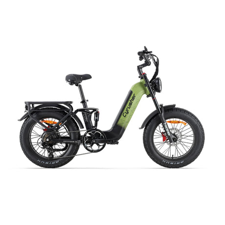 CYRUSHER KOMMODA 3.0 20" Elektro Lastenrad 250W Motor 48V 20Ah Batterie