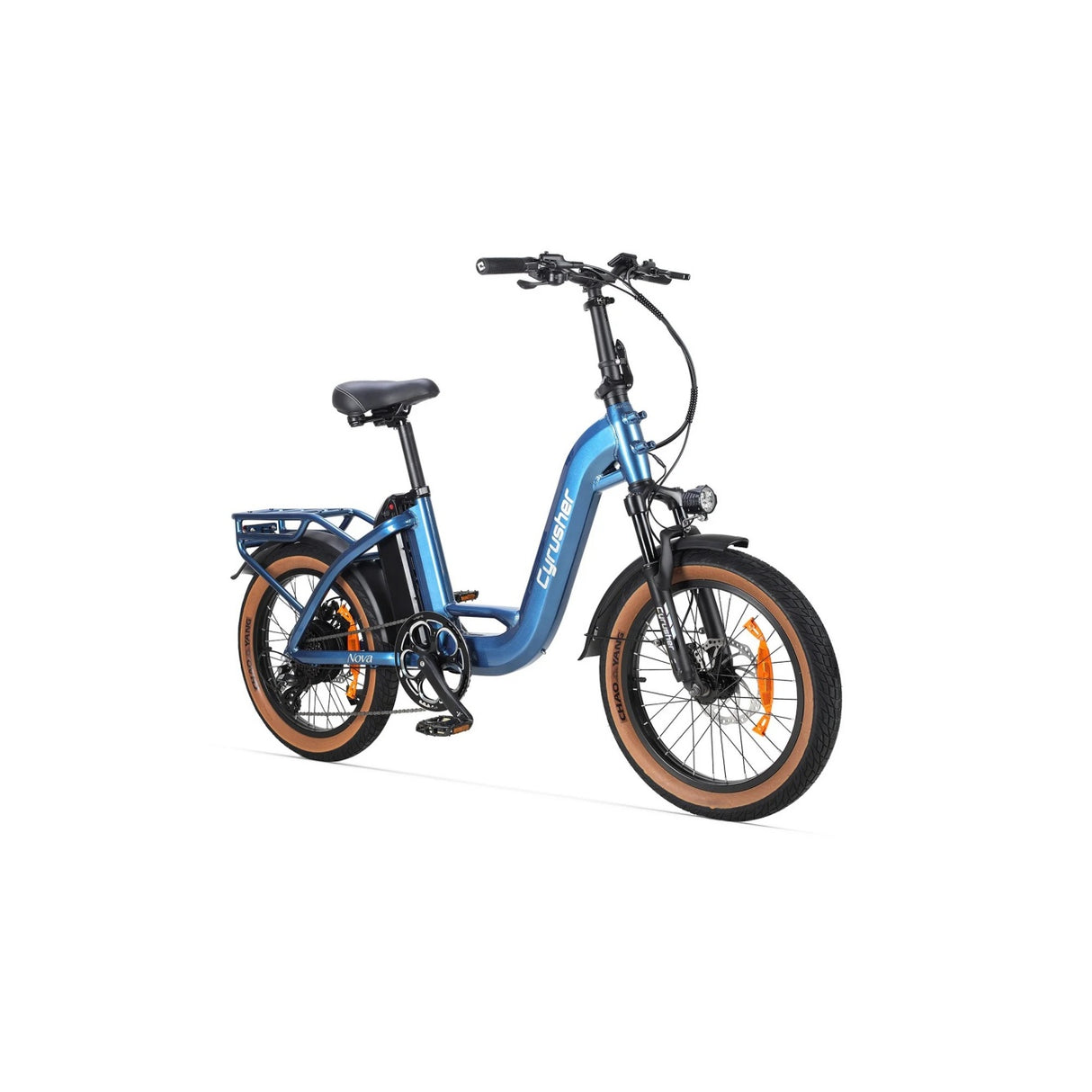CYRUSHER Nova 20" Tiefeinsteiger Elektrofahrrad 250W Motor 36V 15Ah Batterie
