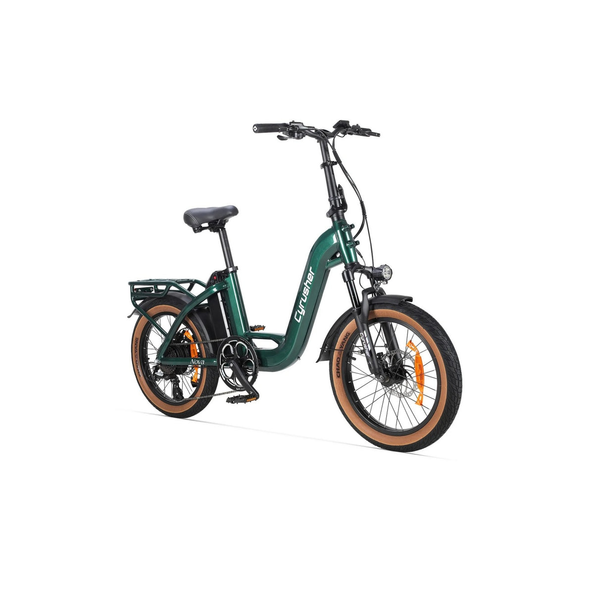 CYRUSHER Nova 20" Tiefeinsteiger Elektrofahrrad 250W Motor 36V 15Ah Batterie