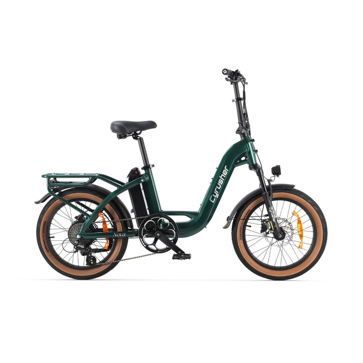 CYRUSHER Nova 20" Tiefeinsteiger Elektrofahrrad 250W Motor 36V 15Ah Batterie