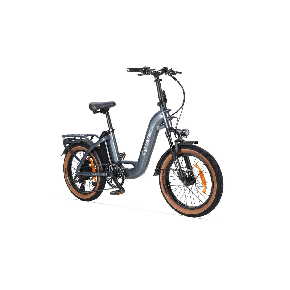 CYRUSHER Nova 20" Tiefeinsteiger Elektrofahrrad 250W Motor 36V 15Ah Batterie