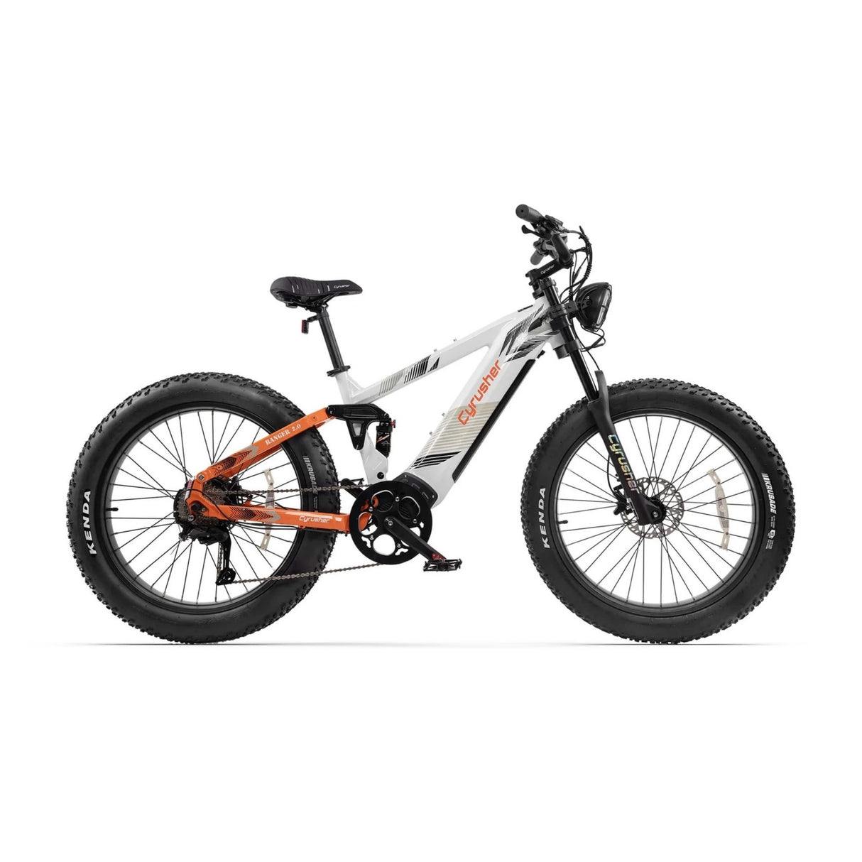 CYRUSHER Ranger 2.0 26 Zoll Mountain All Terrain Federung Elektrofahrrad 250W Motor 52V 20Ah Batterie