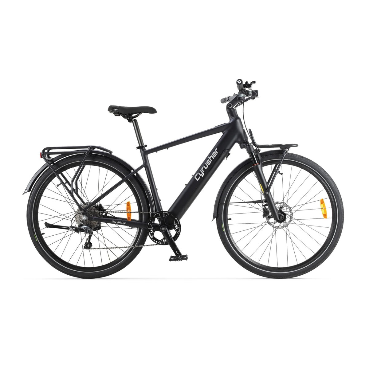 CYRUSHER Voyage 700C Trekking-Elektrofahrrad 250W Motor 36V 14Ah Batterie