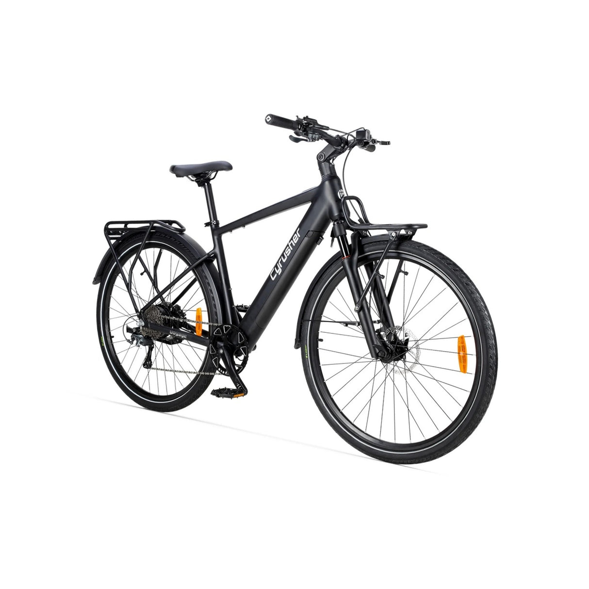 CYRUSHER Voyage 700C Trekking-Elektrofahrrad 250W Motor 36V 14Ah Batterie
