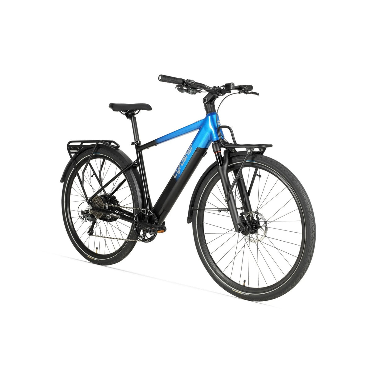 CYRUSHER Voyage 700C Trekking-Elektrofahrrad 250W Motor 36V 14Ah Batterie