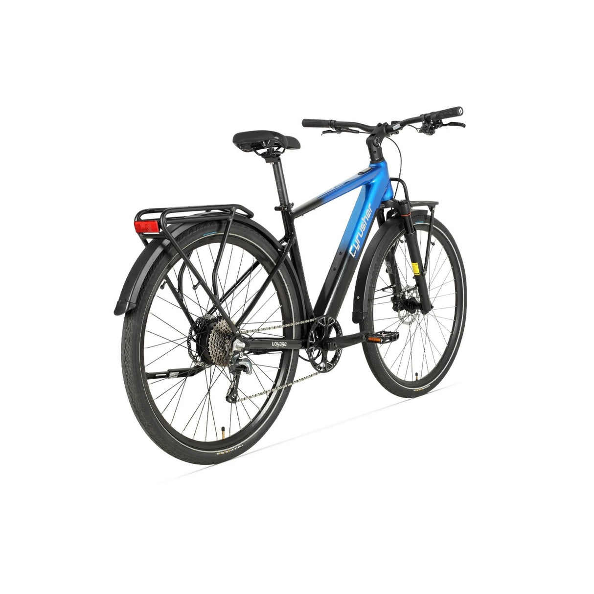 CYRUSHER Voyage 700C Trekking-Elektrofahrrad 250W Motor 36V 14Ah Batterie