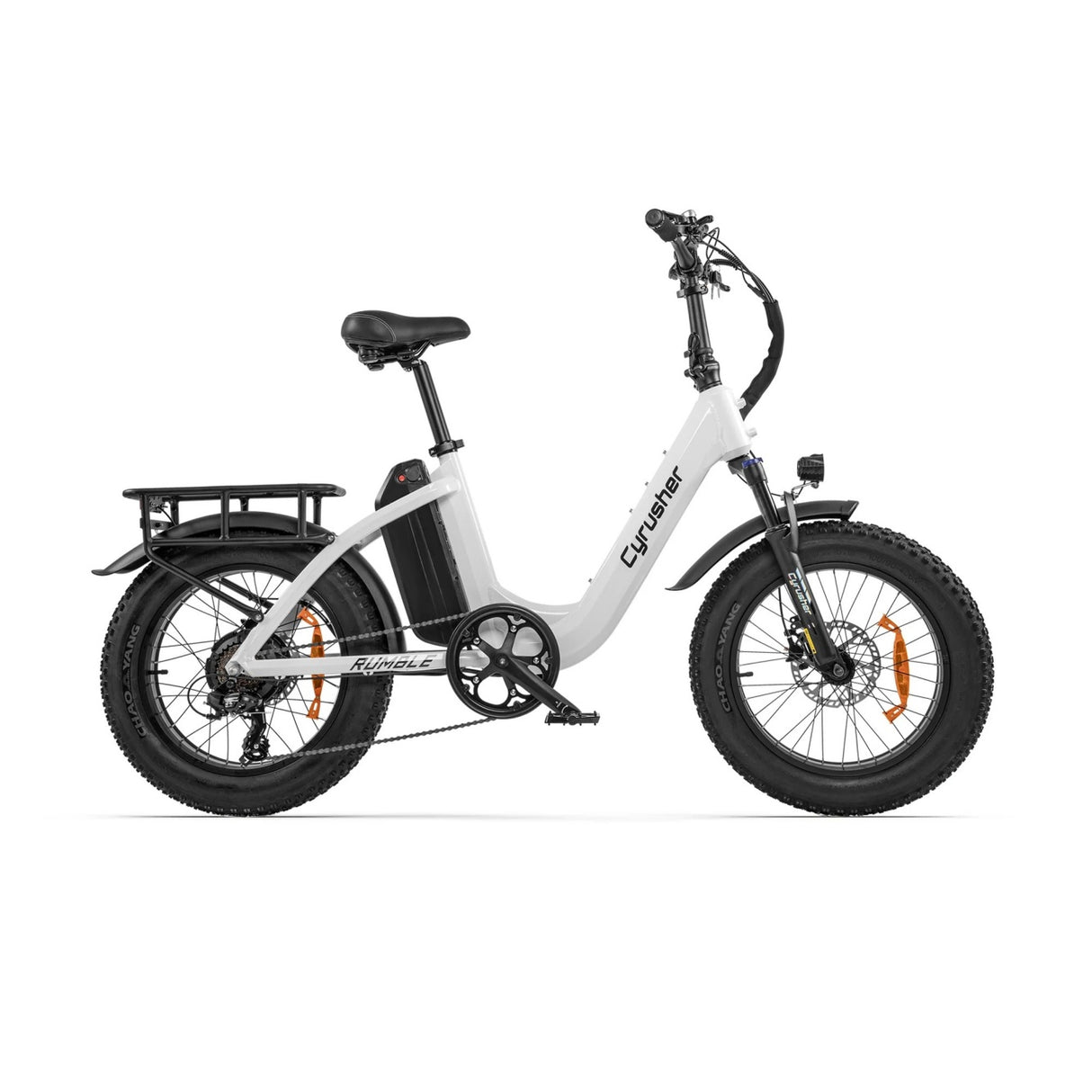 CYRUSHER Rumble 20" Step Through Elektrofahrrad 250W Motor 48V 18Ah Batterie