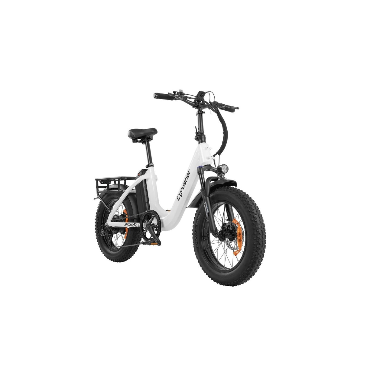 CYRUSHER Rumble 20" Step Through Elektrofahrrad 250W Motor 48V 18Ah Batterie