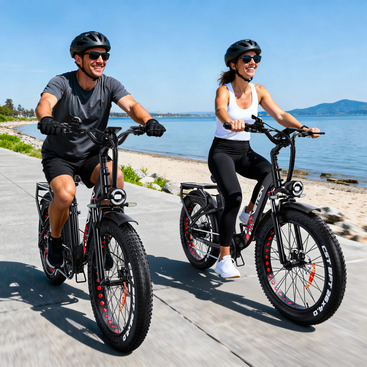 DRVETION CTR26 26" Tiefeinsteiger-Elektrofahrrad 1000W Spitzen Motor 48V 15AH/20Ah Batterie
