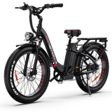 DRVETION CTR26 26" Tiefeinsteiger-Elektrofahrrad 1000W Spitzen Motor 48V 15AH/20Ah Batterie