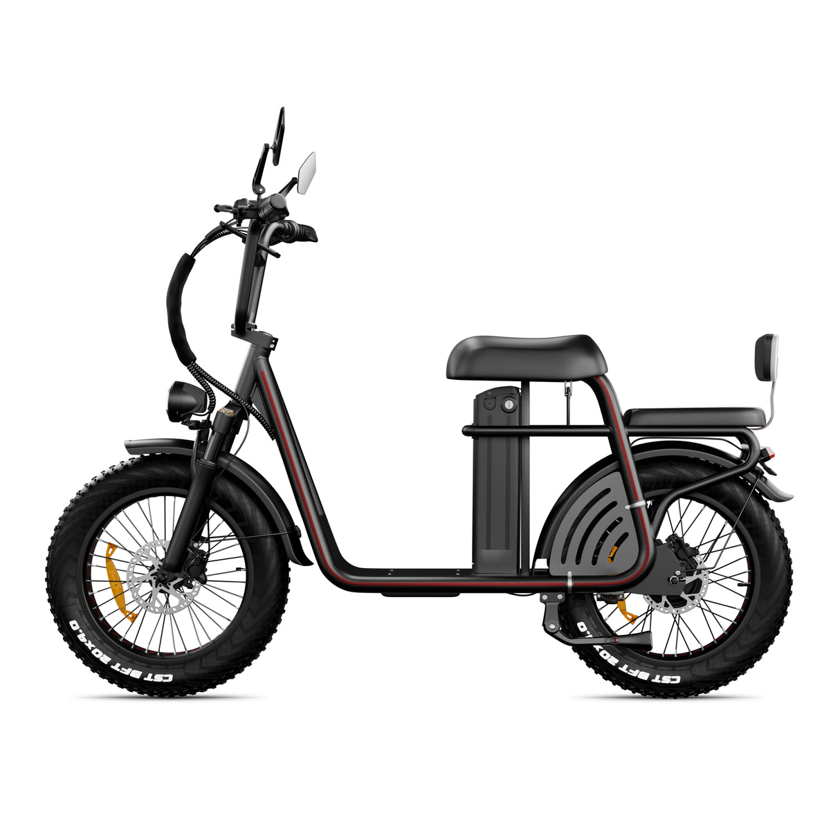 DRVETION ET20 20" City-Elektrofahrräder 1000W Motor 48V 15Ah/20Ah Batterie