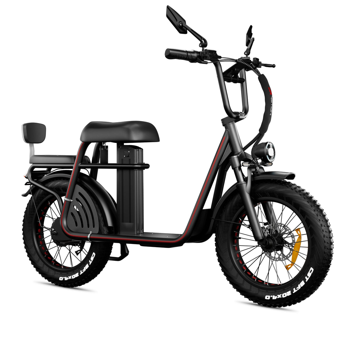 DRVETION ET20 20" City-Elektrofahrräder 1000W Motor 48V 15Ah/20Ah Batterie