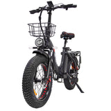 DRVETION CT20 20" Fat Tire sähköpyörä 750W moottori 48V 10Ah/15Ah/20Ah akku