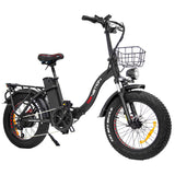 DRVETION CT20 20" Fat Tire sähköpyörä 750W moottori 48V 10Ah/15Ah/20Ah akku