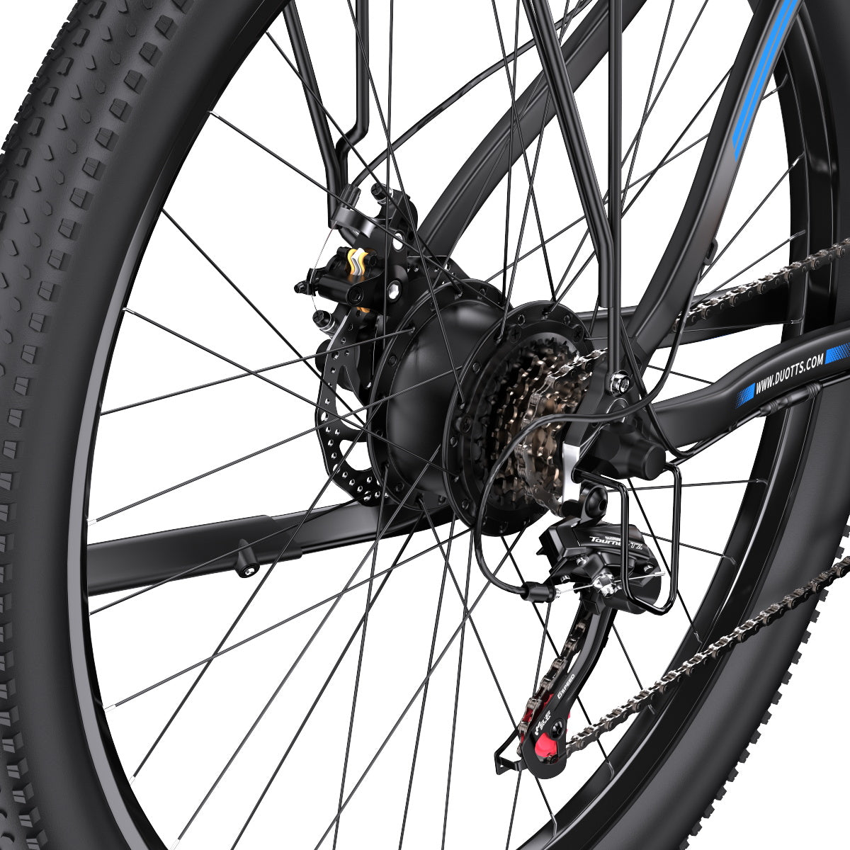 DUOTTS C29 29" Elektrofahrrad Mountainbike 750W Motor 48V 15Ah Batterie